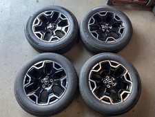 2021-2026 Ford Bronco Sport Factory 18 Machined Gloss Black Wheelrim Tire Set 2021-2026 Ford Bronco Sport Factory 18 Machined Gloss Black Wheelrim Tire Set