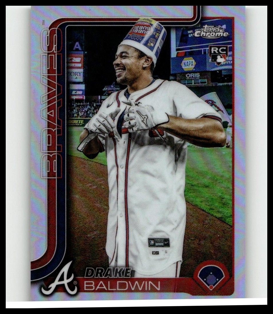 2025 Topps Chrome Update Drake Baldwin RC SSP Image Variation #USC96