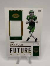 2020 Panini Encased Future Wave Materials Sam Darnold Gold #’d /15