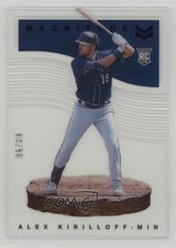 2021 Panini Chronicles Magnitude Blue 4/50 Alex Kirilloff #11 m4h