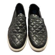 G by Guess Quilted Black Slip-On Sneakers Size 7 1/2