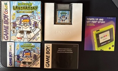 Dexter s Laboratory Robot Rampage - Game Boy Color - CIB - Tested and Working