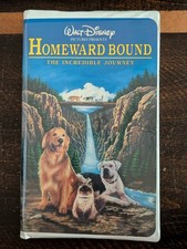 Homeward Bound The Incredible Journey VHS 1993 Family Adventure Disney