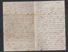 CIVIL WAR LETTER - 76th PA Infantry - Cannon Fire & Gunboats at Hilton Head SC !