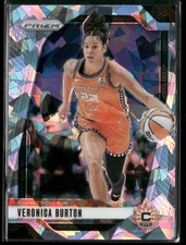 2024 Panini Prizm WNBA #35 Veronica Burton Ice Prizms