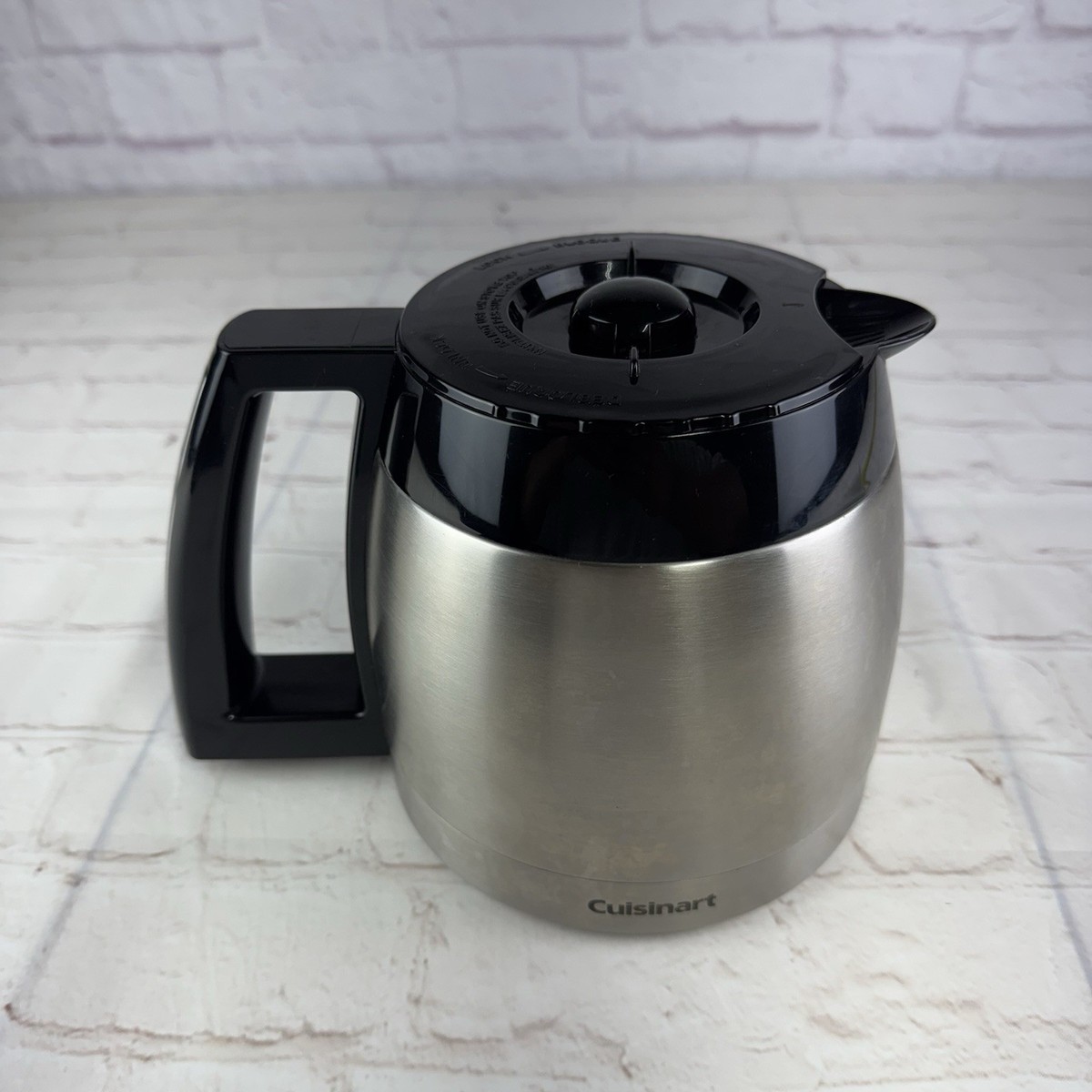 Cuisinart DCC-3400 Replacement 12-Cup Stainless Steel Thermal Coffee Pot  Carafe | eBay
