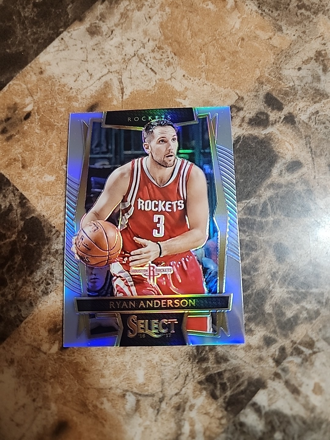 Ryan Anderson 2016-17 Panini Select Silver Prizm #68 Houston Rockets