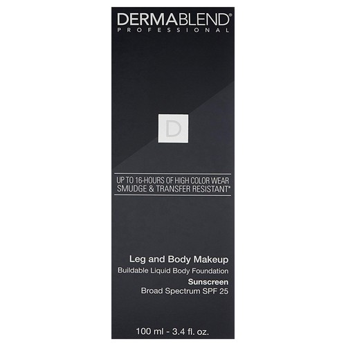 Dermablend Leg and Body Makeup Foundation with SPF 25 10N Fair Ivory 3.4 Fl. - Picture 8 of 8