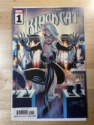 #ad BLACK CAT 1 COVER A J SCOTT CAMPBELL MARVEL COMICS $3.99