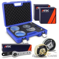 Atec Motorlager Vorne + Hinten FÜR Audi A3 Seat Skoda Octavia VW Golf Touran