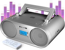 Boombox B4 CD Player Portable Audio System AM/FM Radio W/CD Player MP3 Bluetooth