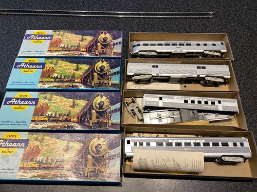 ATHEARN H0 Santa Fe SL Observation ganzer Zug 1831+1811+1801+1781 neu unbespielt | Condition: Gebraucht