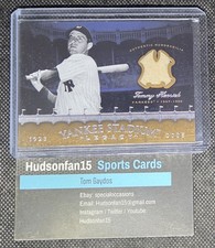 Tommy Henrich 2008 Upper Deck Yankee Stadium Legacy GU Jersey Relic #YSM-TH