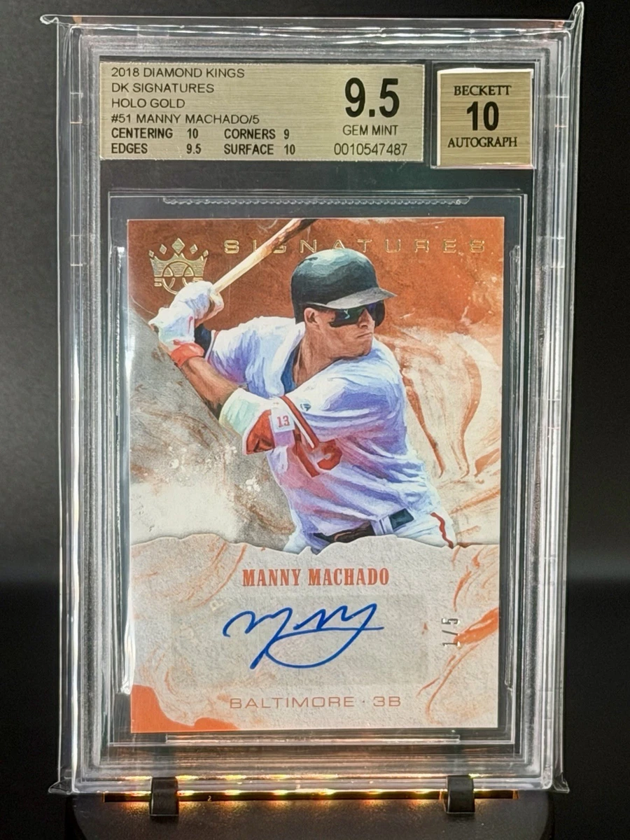 Manny Machado 10 Graded Baseball Sports Trading Cards