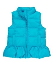 GYMBOREE FANCY DALMATIONS BLUE PUFFER VEST 3 4 5 6 7 8 10 12 NWT