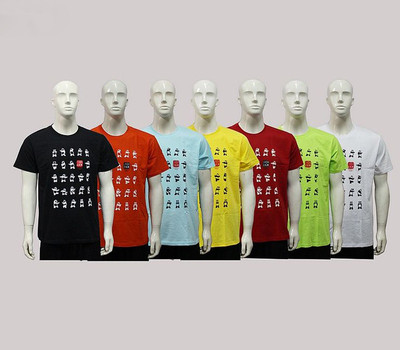 Tai Chi Kung Fu Panda Pattern Martial Arts 24 Style Uniform Coat T-shirt 7colors