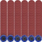 50PCS 2 inch Aluminum Oxide Roll Lock Sanding Discs 36-240 Grit Die Grinder Pads