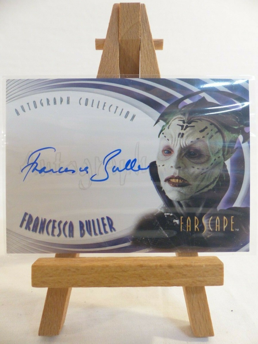 Farscape Through the Wormhole autograph A71 Francesca Buller