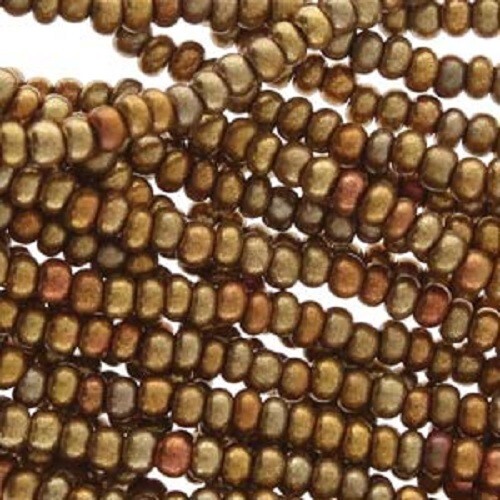 Tschechisch 11/0 Preciosa Farbe 01610 (1 Mini-Taschentuch) Rocaille Glas Samen Perlen - Bild 1 von 2