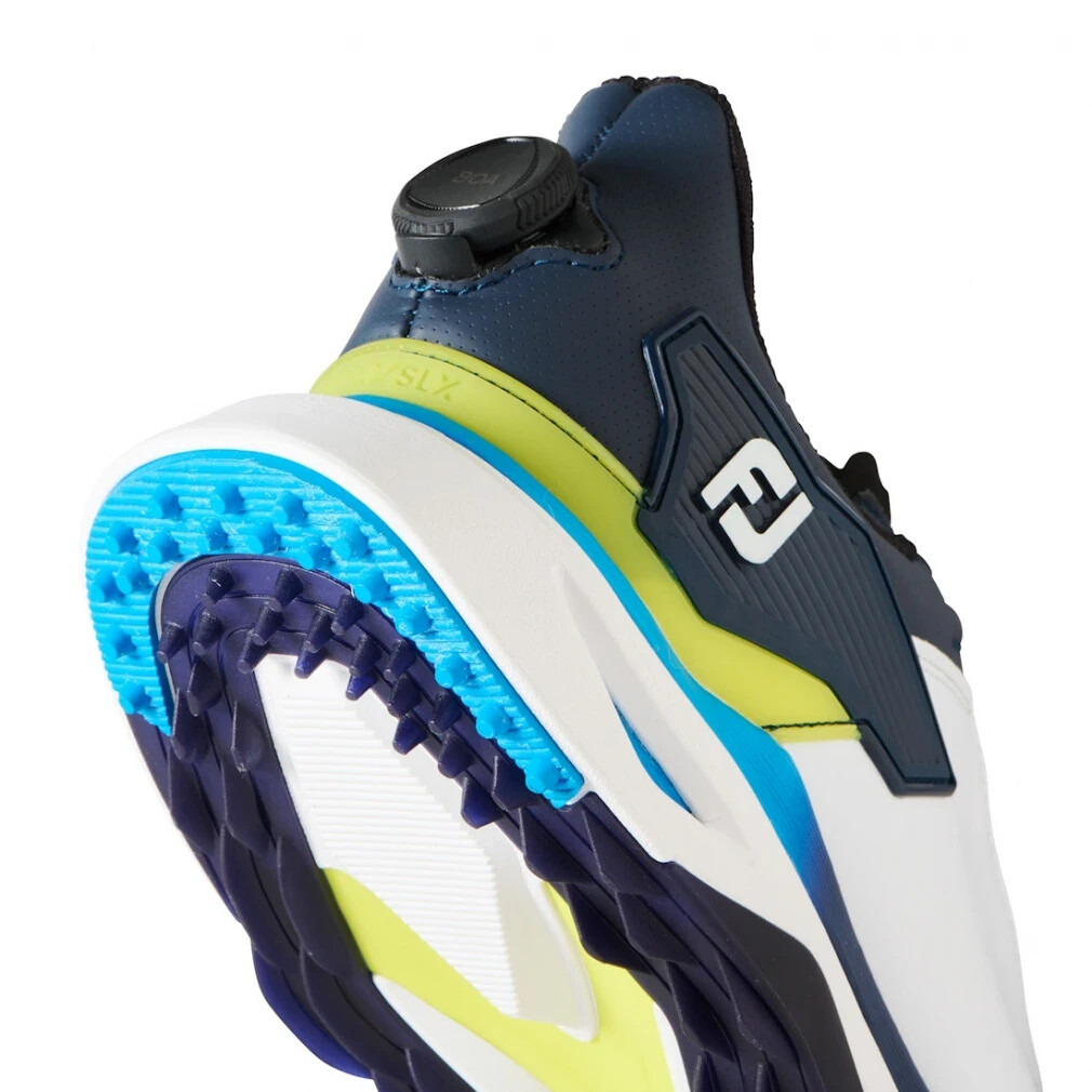 FootJoy Golf Shoes PRO/SLX BOA WIDE 56933 White Navy Blue oki | eBay