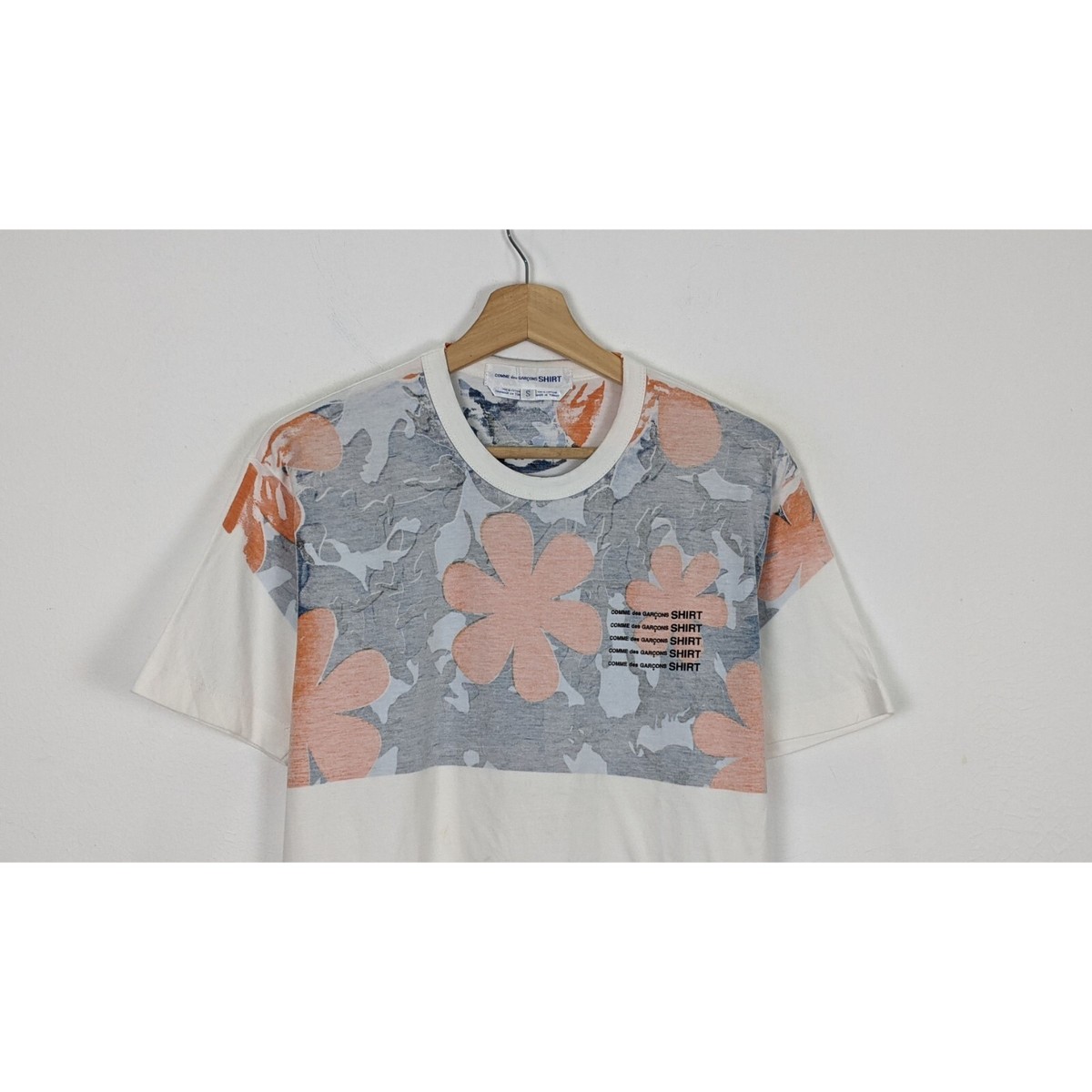 こ*お様 Comme des garcons 25ss 花柄カットソー Mサイズ Comme des