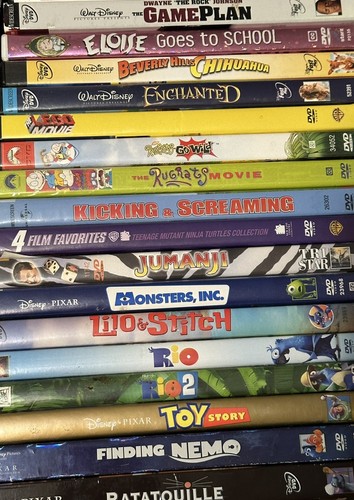 Lot Of 50+ Movie DVDs For Children Kids Teens Disney Pixar Dreamworks See List - Picture 5 of 11