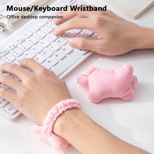 Plush Hand Pillow Mouse Wrist Guard Mouse Wrist Band Support CushiSV - Photo 7/19