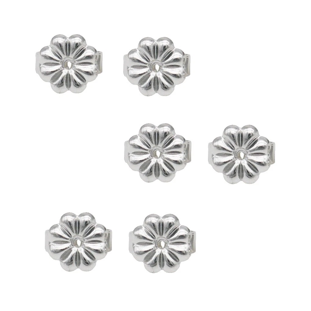 Hallazgos de pendiente posterior de plata esterlina (fricción)