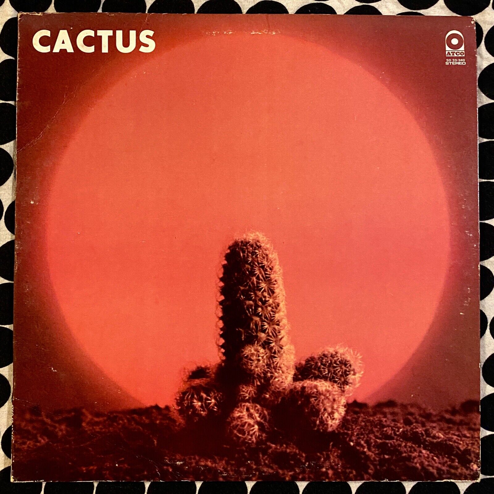 CACTUS - ATCO RECORDS SD 33-340 - ORIGINAL - 1970