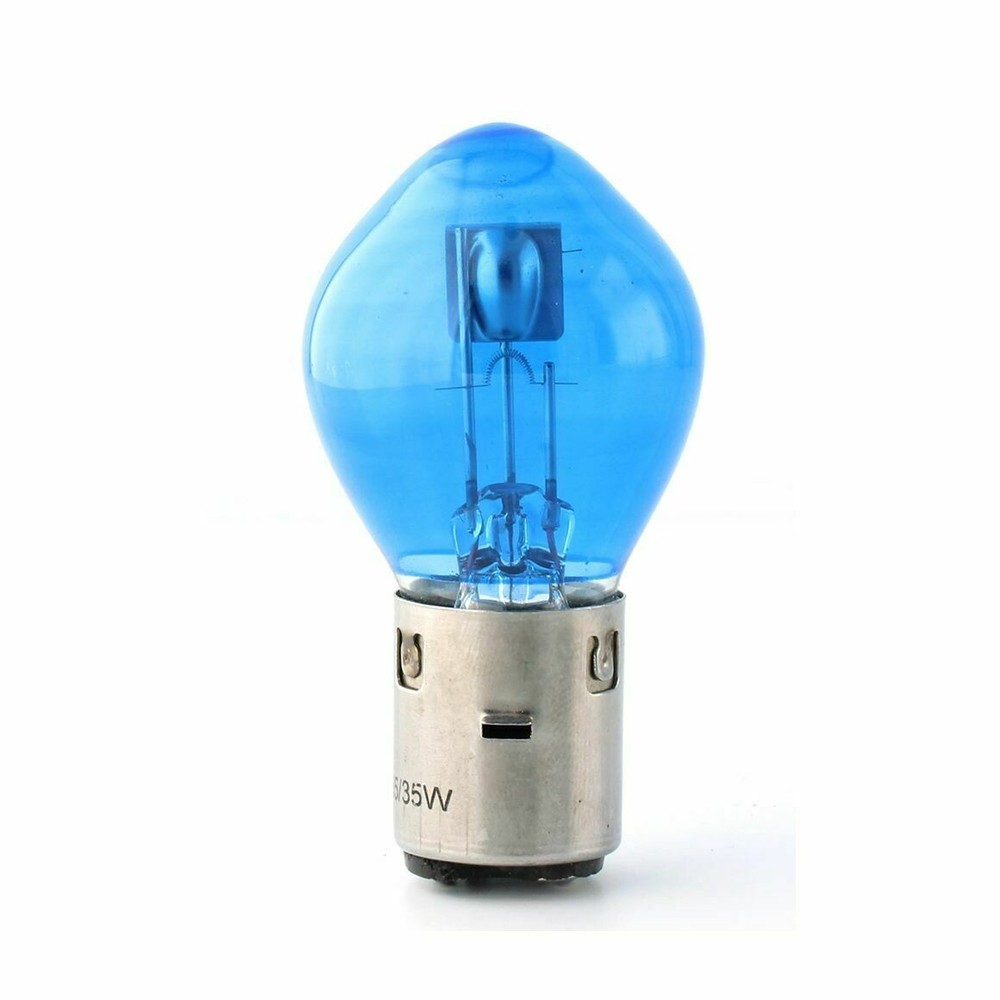 Blue 12V 35W/35W Headlight Bulb for 50cc QMB139 & 150cc GY6 Scooters