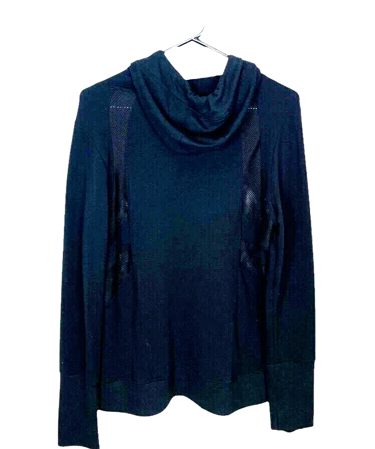 yogalicious mesh inserts spandex hoodie
