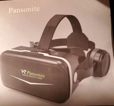 Pansonite VR Headset with Remote Control 3D Glasses Virtual Reality Headset 