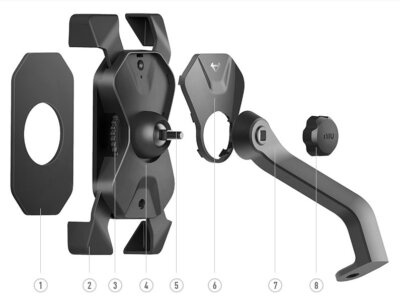 Original NIU Phone Holder Mobile Phone Mount MQi / M1 / NQi / N1S / UQi Pro