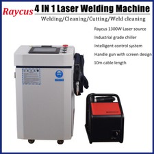 1300W Raycus 4 IN 1 Laser Welder Laser Welding Cutting Cleaning Machine Handheld