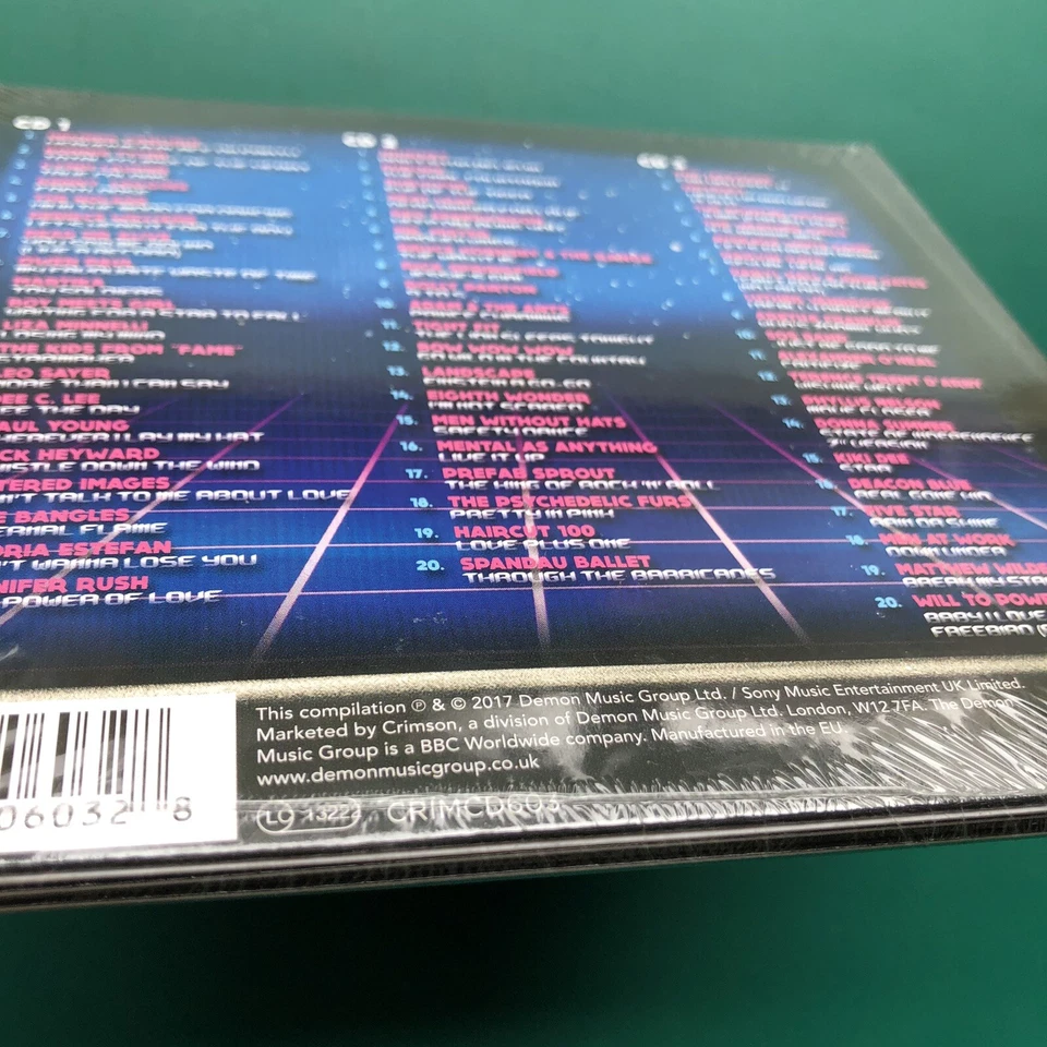 80s SONGS Synth Pop Rock 3x CD Digipak Bonnie Tyler Cyndi Lauper Martika SEALED - Image 4 of 4