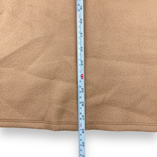 DR Essentials Medium Fleece Shirt Jacket NWT Shacket Tan Button Up Flap Pockets - Picture 9 of 15