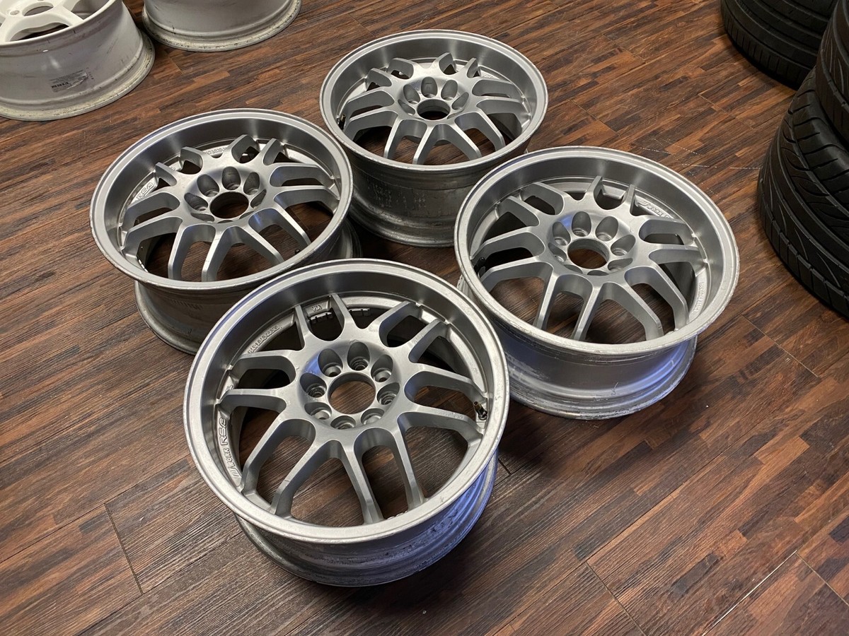15x6.5 4x100 +29 Work Wheels RSB Wheels Painted JDM | Silver