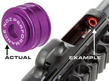 for Mossberg 500 590 Magazine Follower Low-Drag High Vis 20ga NDZ Purple