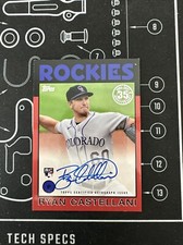 2021 Topps - 1986 Topps Baseball Autographs /25 #86A-RC Ryan Castellani