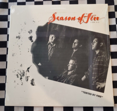 Tested By Fire EP by Season Of Fire vinyl 1987 sealed new MCF5158