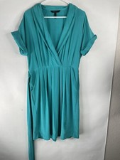 BCBG MAXAZRIA Dress 100 Silk sz 10