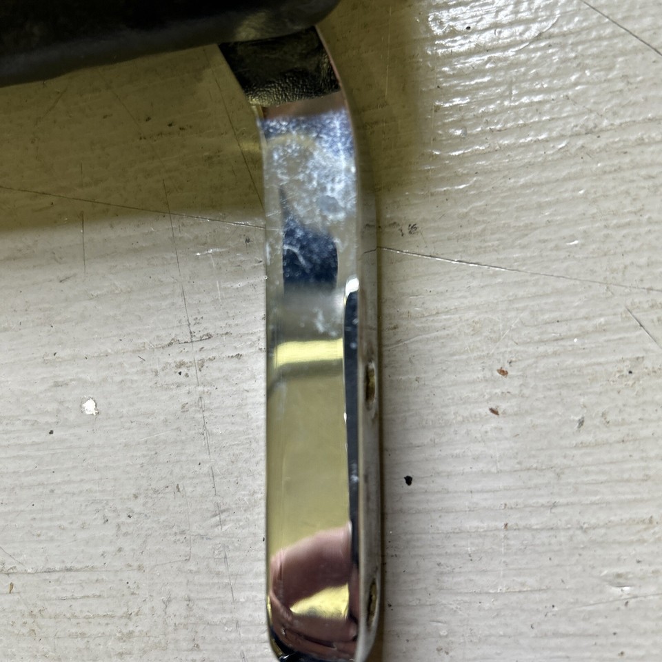 HarleyDavidson Vintage Chrome Sissy Bar & Backrest Pad eBay