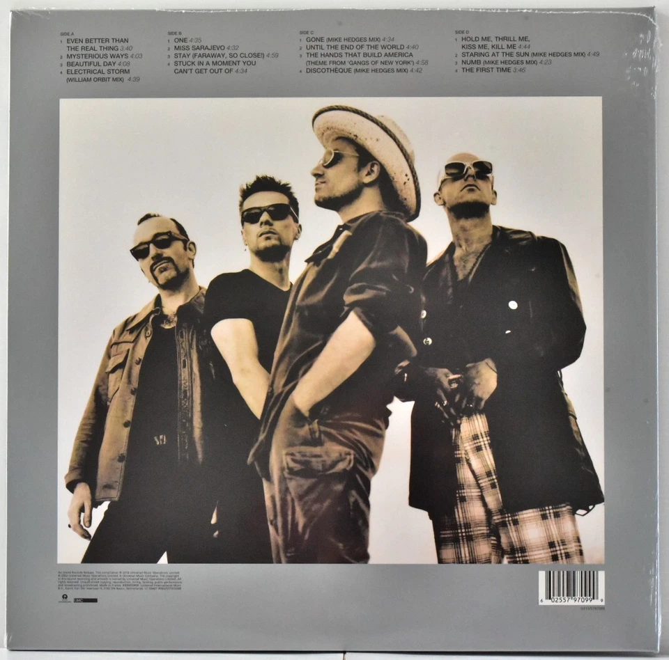 AUDIOPHILE ISLAND-UMC 5797099 EU 2018 U2 "THE Best of 1990-2000" #2LP LTD SEALED - Image 2 of 2
