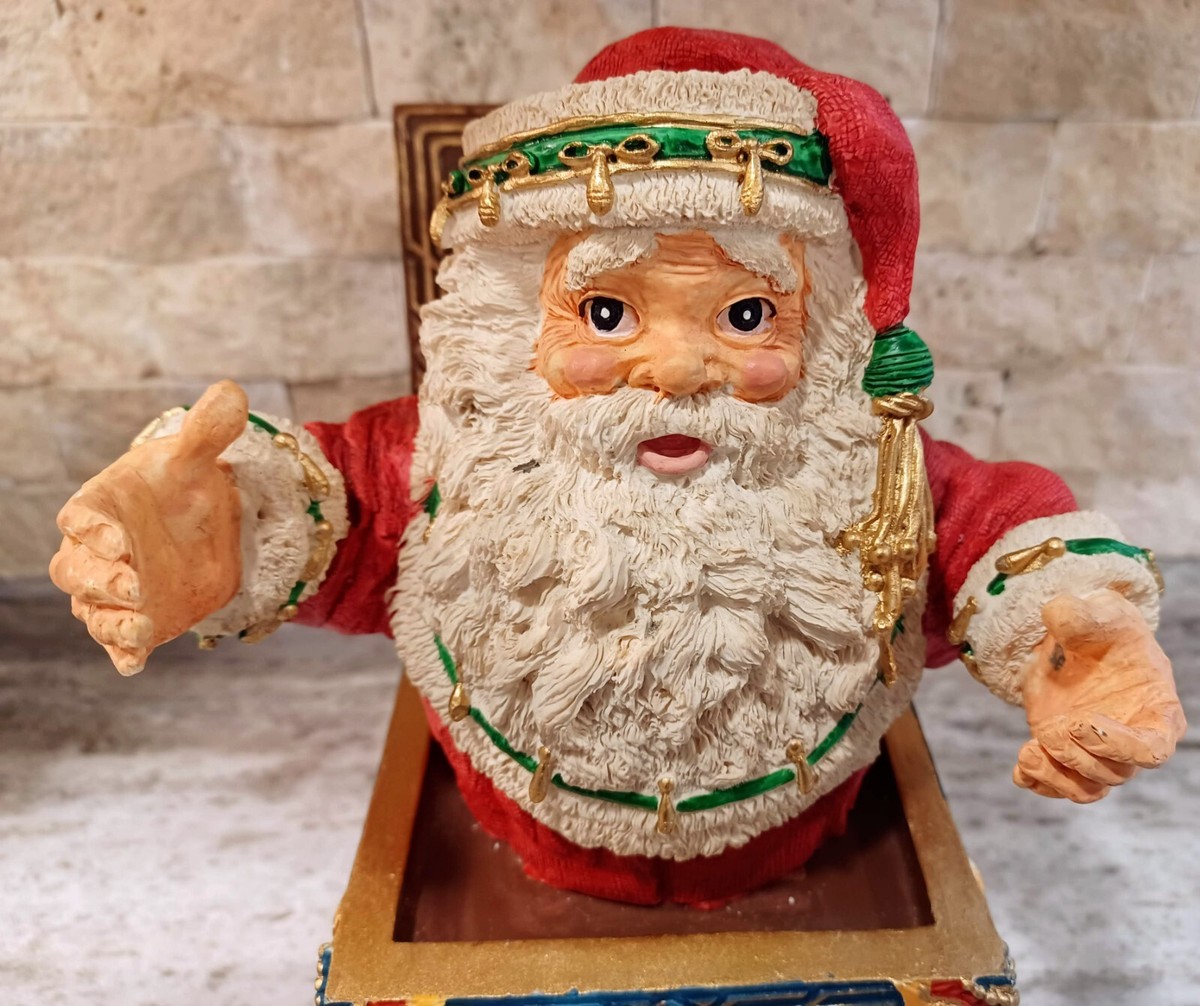 House of Lloyd Vintage Style Santa Jack In The Box 1994 | eBay