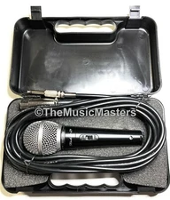 Professional Dynamic Handheld DJ Karaoke MICROPHONE w/Case XLR to 1/4" Cable 