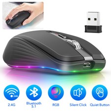 PC Maus Kabellos Wireless Mouse Computer Note...