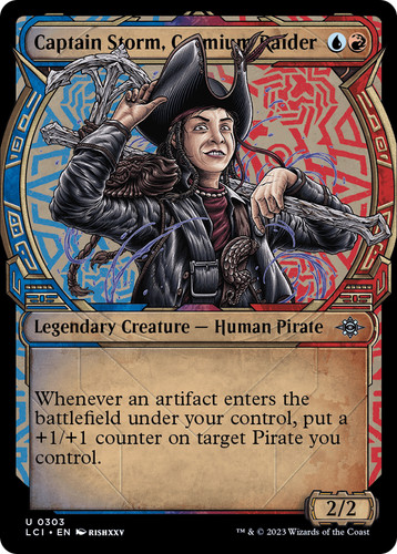 The Lost Caverns of Ixalan #303 Captain Storm, Cosmium Raider