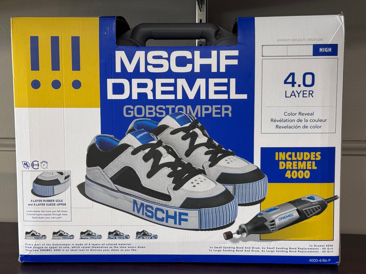 MSCHF Gobstomper x Dremel 4000 - US SIZE 8 - LIMITED EDITION NEW