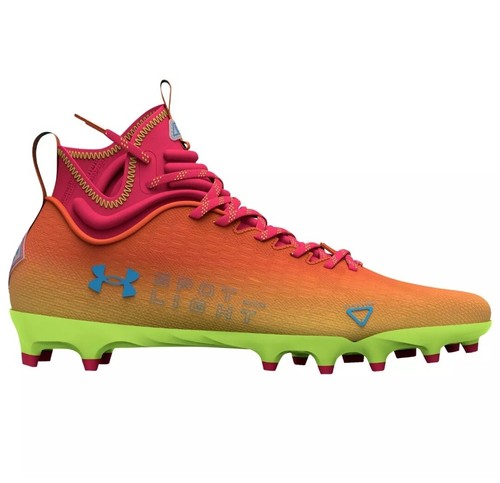 Under Armour Men Spotlight Lux MC LE Football Cleats Size 12.5 3025365-800 - Picture 5 of 8