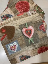 Set di 4 Cuscini copri sedia per cucina con fettucce, modello morbidone